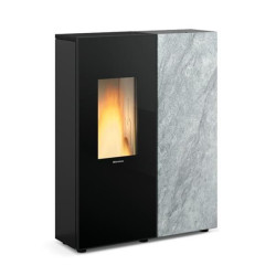 NORDICA EXTRAFLAME - Poêle à granulés SHARONPLUSCXPIERRENATURELLE