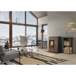 NORDICA EXTRAFLAME - Poêle mixte granulés/bois MARGARETGRESCORTEN