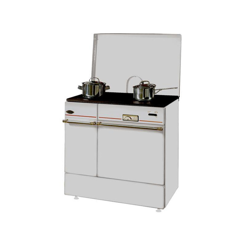 GODIN - Cuisinière à bois 240163BLANCPOLI