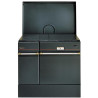 GODIN - Cuisinière à bois 240163NOIRPOLI