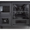 NORDICA - Cuisinière à bois MILLY BORDEAUX