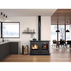 NORDICA - Cuisinière à bois ALASKA NOIRE