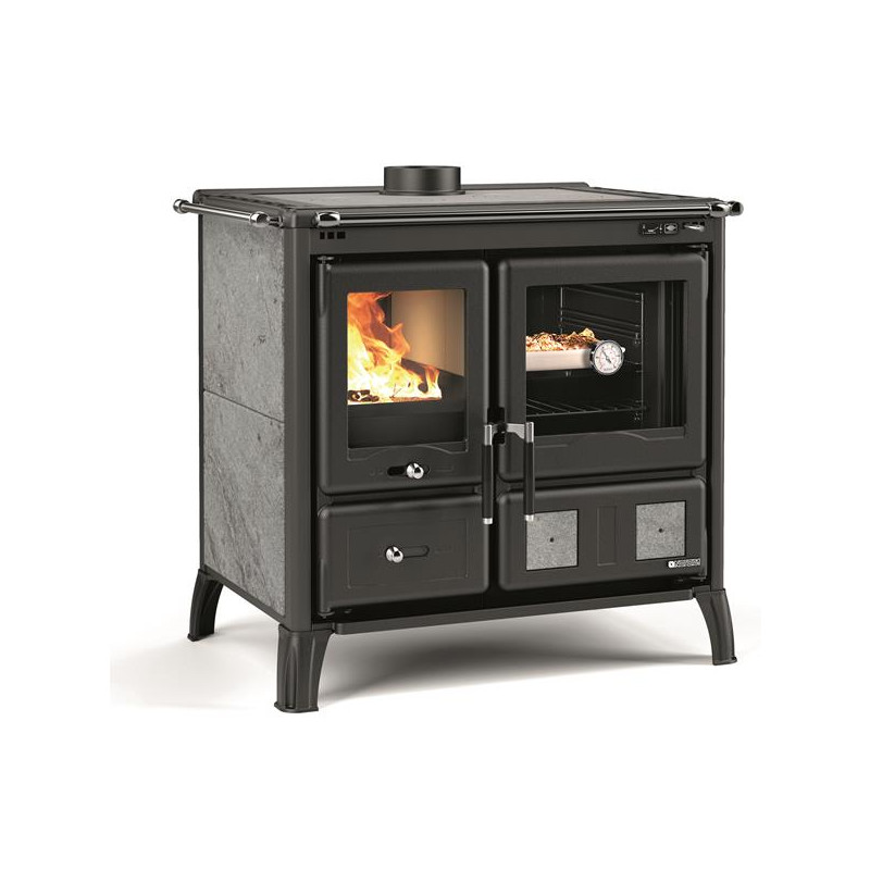 NORDICA - Cuisinière à bois GARDENIA5.0PIERRENATURELLE