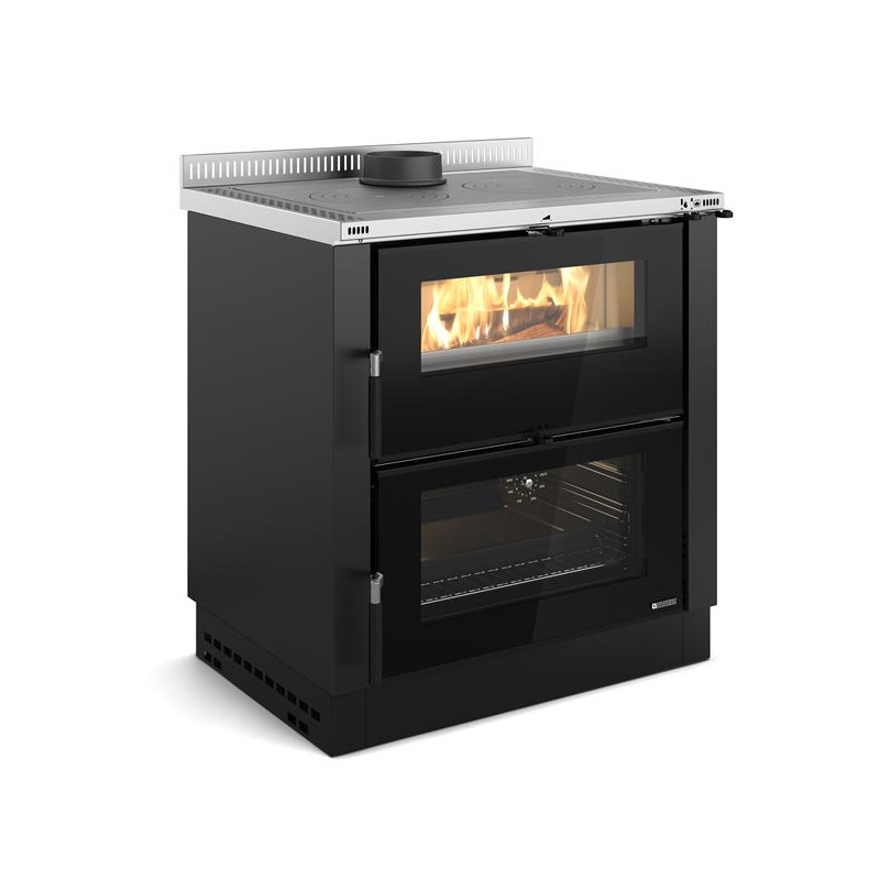 NORDICA - Cuisinière à bois VERONAXXLNOIRANTHRACITE