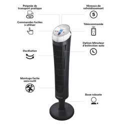 HONEYWELL - Ventilateur colonne - HY254E4