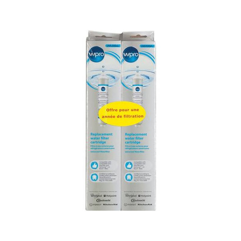 WPRO - Kit de 2 filtres à eau SMS200