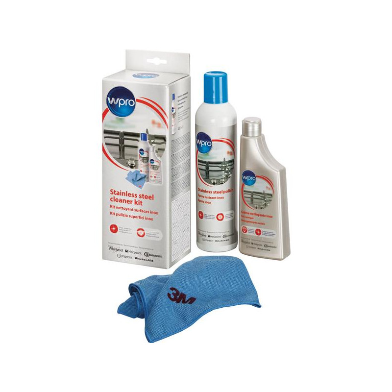 WPRO - Kit nettoyant inox INX115