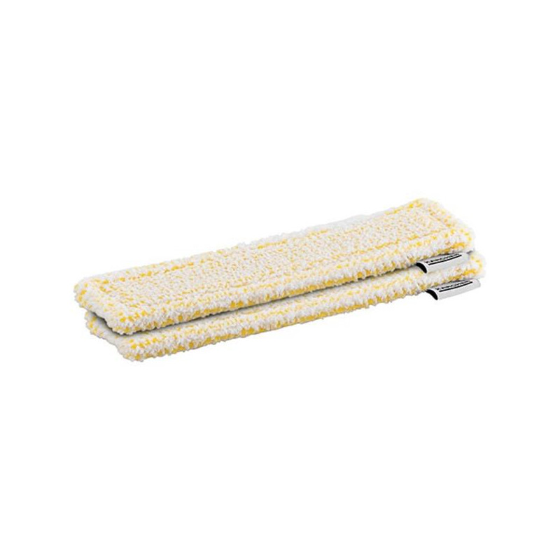 KARCHER - Kit de 2 serpillères en microfibre pour nettoyeurs vitres WV 2 & 5 - 263313