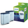 PHILIPS - Pack de 2 Filtres à eau et à calcaire - AquaClean - CA6903/22
