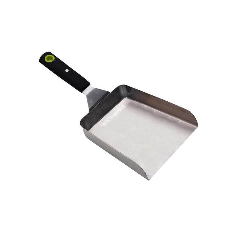 COOK IN GARDEN - Spatule inox à rebord aimanté - AC177