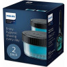 PHILIPS - Lot de 2 cartouches pour Quick Clean Pod - CC12.50