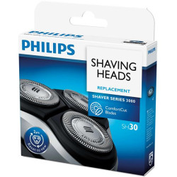 PHILIPS - Blister de 3 têtes pour rasoirs de la série 1000 et 3000 - SH30.50
