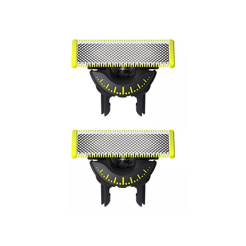 PHILIPS - Lot de 2 lames rasoir pour rasoir tondeuse OneBlade - QP420.50