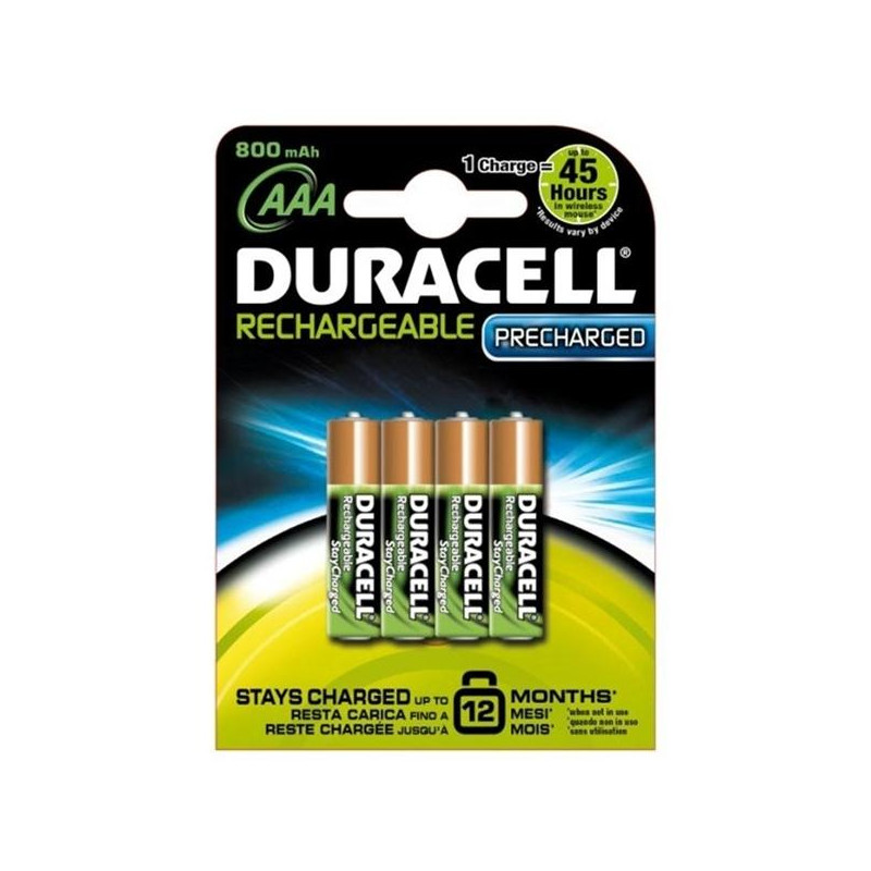 DURACELL - Pile rechargeable HR03B4