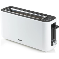 GRILLE-PAIN 1 FENTE / 2 TRANCHES 980W 3 TOUCHES BLANC