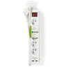 NEDIS - Bloc 5 prises avec interrupteur - EXSO515UESWT