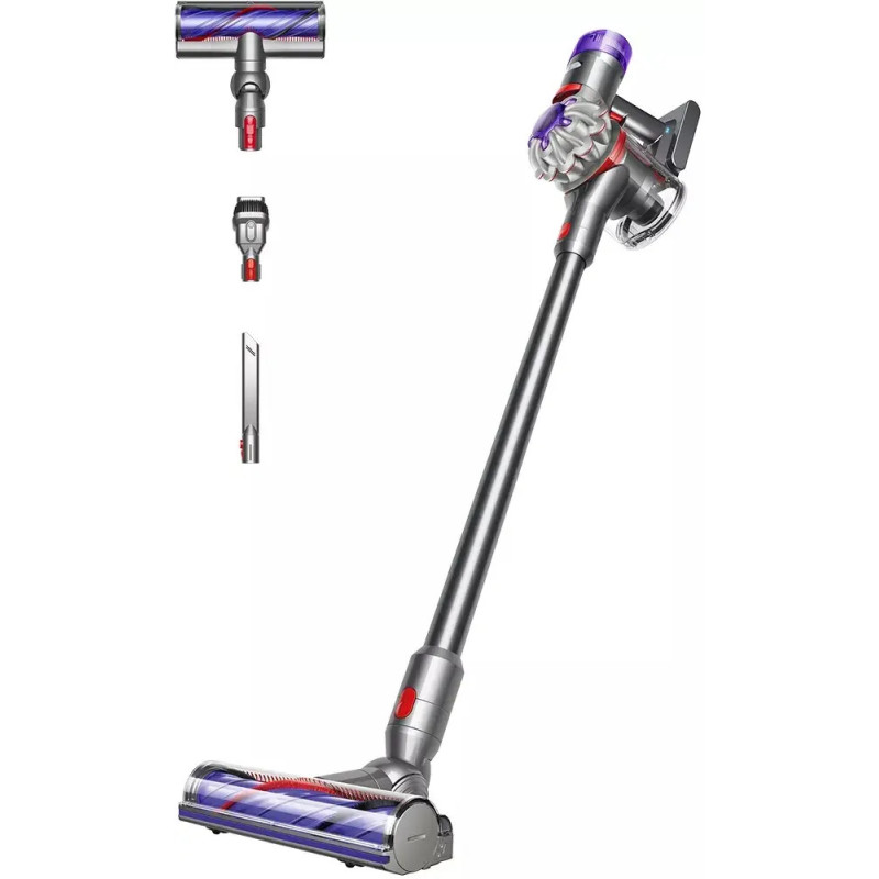 ASPIRATEUR BALAI SANS SAC V8 21,6V 115AIRWATTS 74DB AUTONOMIE 40MN