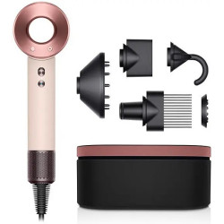 SÈCHE-CHEVEUX SUPERSONIC 1600W ÉDITION LIMITÉE OR ROSE/CÉRAMIQUE CONCENTRATEUR/DIFFUSEUR/2 EMBOUTS/PEIGNE