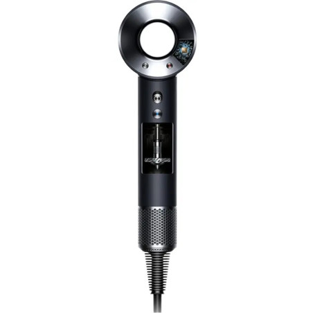 SÈCHE-CHEVEUX SUPERSONIC 1600W NOIR/NICKEL CONCENTRATEUR/DIFFUSEUR/2 EMBOUTS