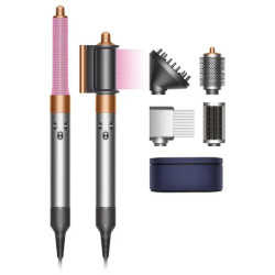 FER À BOUCLER AIRWRAP COMPLETE LONG DIFFUSE 1300W NICKEL/CUIVRE 7 ACCESSOIRES