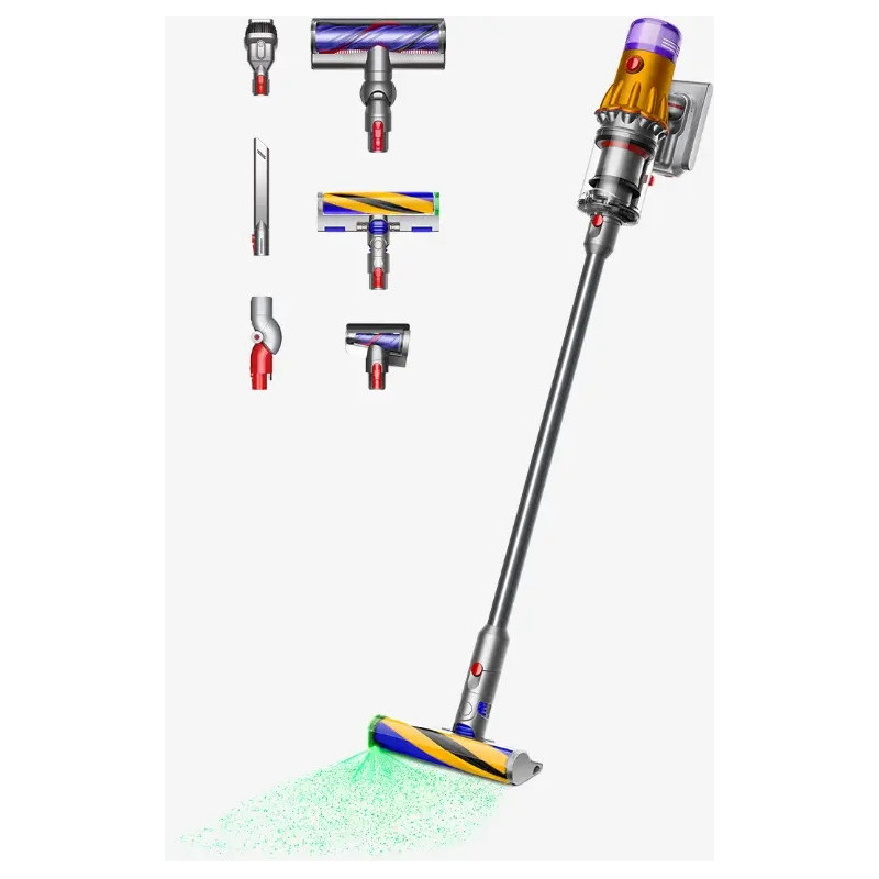 ASPIRATEUR BALAI SANS SAC V12 DETECT SLIM ABSOLUTE 21,6V 150AIRWATTS AUTONOMIE 60MN