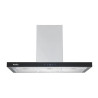 HOTTE MURALE BOX AMICA  AH2439 VERRE NOIR/INOX