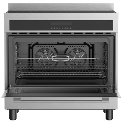 PIANO DE CUISSON 4 FOYERS INDUCTION FOUR MULTIFONCTIONS CATALYSE 108L LARGEUR 90CM INOX