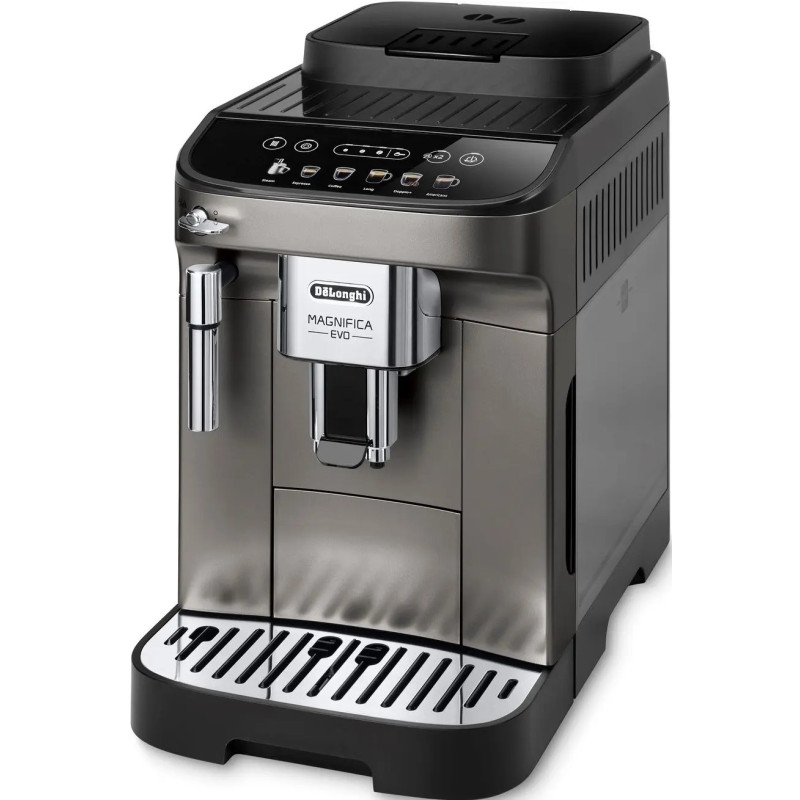 MACHINE À CAFÉ AVEC BROYEUR 15 BARS 1450W RÉSERVOIR 1,8L TITANIUM/NOIR