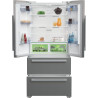 RÉFRIGÉRATEUR 2 PORTES + 2 TIROIRS 387+152L CLASSE E INOX