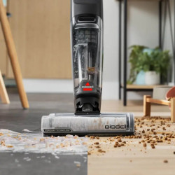 ASPIRATEUR/LAVEUR BALAI CROSSWAVE OMNIFORCE EDGE SELECT AUTONOMIE MAX 30MN 69DB NOIR/TITANE
