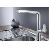 MITIGEUR BLANCO AVONA CHROME