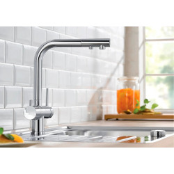 MITIGEUR BLANCO FONTAS II CHROME
