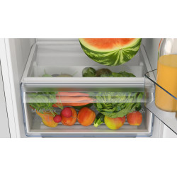 RÉFRIGÉRATEUR INTÉGRABLE 1 PORTE TOUT UTILE 165L CLASSE E NICHE 102?5CM GLISSIÈRES