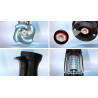 MIXEUR PLONGEANT ERGOMASTER SÉRIE 6 1200W NOIR/INOX
