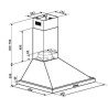 HOTTE DECO AMICA AH3419 L90