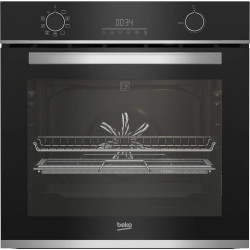 FOUR MULTIFONCTIONS PYROLYSE 72L CLASSE A+ NOIR/INOX