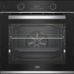 FOUR MULTIFONCTIONS PYROLYSE 72L CLASSE A+ NOIR/INOX