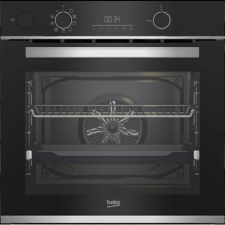 FOUR MULTIFONCTIONS PYROLYSE 72L CLASSE A+ NOIR/INOX