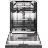 LAVE-VAISSELLE TOUT INTÉGRABLE 14 COUVERTS 42dB CLASSE C TIROIR PORTE À GLISSIÈRES