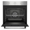 FOUR MULTIFONCTIONS ÉMAIL LISSE 66L INOX/NOIR