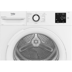 SÈCHE-LINGE FRONTAL POMPE À CHALEUR 8KG CLASSE A++ BLANC