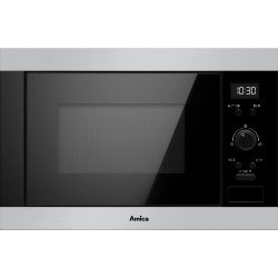 FOUR MICRO-ONDES GRIL INTÉGRABLE 25L 900/1000W NICHE 38CM INOX