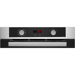 FOUR MULTIFONCTIONS PYROLYSE 67L CLASSE A+ INOX/NOIR
