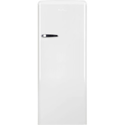 RÉFRIGÉRATEUR 1 PORTE 194+24L CLASSE E VINTAGE BLANC