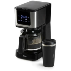 CAFETIÈRE DO733K 1,25L 10 TASSES MUG 400ML COMMANDES TACTILES/ÉCRAN LED FILTRE PERMANENT