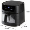 FRITEUSE À AIR CHAUD DELIFRY 1800W 8L 2KG