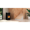 POELE PELLETS  ECOFOREST 20926 HIDROCOPPER 18 NOIR