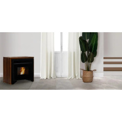 POELE PELLETS ECOFOREST 20905 PRAGA NOIR