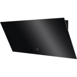 HOTTE DÉCORATIVE VERTICALE 90CM NOIR