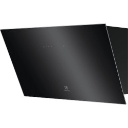 HOTTE DÉCORATIVE VERTICALE 60CM NOIR